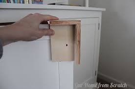 Make A Simple Jig For Installing Cabinet Door Hardware Installing Cabinets Cabinet Door Hardware Cabinet Door Handles