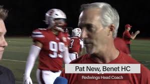 Pregame Interview with Benet Academy head coach Pat New