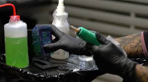 It all comes down to finding some. Tattoo Artist Preparing The Ink Stock Footage Video 100 Royalty Free 17461369 Shutterstock