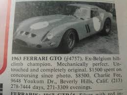 They'll likely spend more than $52 million, which will make it the most expensive car ever sold at auction. Ferrari 250 Gto For Sale Privately Agent4stars Com The Finer Things In Life
