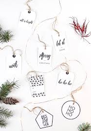 I think these printable gift tags work best when you print them on scrapbook paper. Free Printable Christmas Gift Tags Beautiful And Easy To Make Posh Pennies
