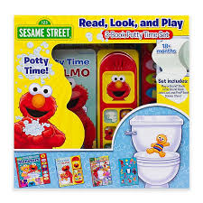 Toys & hobbies travel vehicle parts & accessories vehicles video games & consoles everything else. Sesame Street Read Look And Play Elmo Potty Book 3 Piece Box Set Bed Bath Beyond