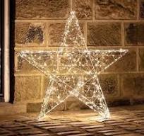 2D LED Santa Claus Motif Light for Christmas Decoration