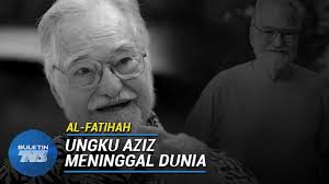 Profesor diraja ungku abdul aziz meninggal dunia. Al Fatihah Profesor Diraja Ungku Aziz Meninggal Dunia Youtube