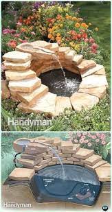 Diy Concrete Fountain Instruction Diy Fountain Landscaping Ideas Projects Landscapingdiy Diy Garden Fountains Diy Landscaping Ponds Backyard