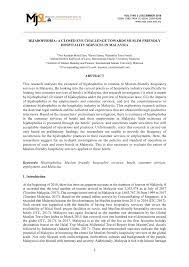Do samego procesu można mieć kilka uwag, ale na pewno jest to formalność mniej zajmująca niż wizyta rachmistrza. Pdf Hijabophobia A Closed Eye Challenge Towards Muslim Friendly Hospitality Services In Malaysia