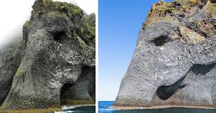Elephant rocks, western australia a beach. Giant Sea Elephant Emerges From The Ocean In Iceland Bored Panda