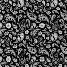 Black And White Paisley Oriental Floral Abstract Vintage Seamless Stock Photo Picture And Royalty Free Image Image 92921126 Paisley on calico wallpaper in black and white from the simply farmhouse collection by york wallcoverings. black and white paisley oriental floral abstract vintage seamless
