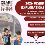 November 2026 Ozark Exploration: Native American History