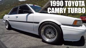 Lowering a 2019 toyota camry xse v6. 1990 Toyota Camry Turbo Youtube