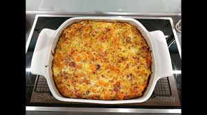 Hähnchen in kleine stücke schneiden und mit brathähnchengewürz würzen. Auflauf Mit Gemuse Kartoffeln Und Hahnchenfilet Youtube