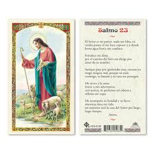 Estampa Plastico Buen Pastor Salmo 23 El salmo 23 es uno de los más comentados y orados a lo largo de los siglos, tanto por la tradición judía como por la cristiana. estampa plastico buen pastor salmo 23