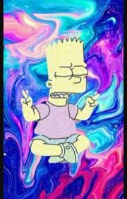 Art wallpaper bart simpson art psychedelic art trippy drawings simpsons art cartoon descrição : Pin On Postacie Z Bajek