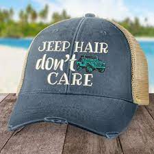 Jeep Hair Don T Care Hat Piper Lou Collection