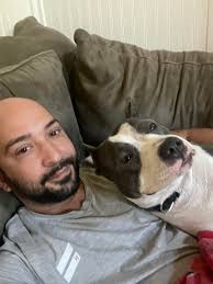 We are getting ready for a show lol X-Plicit Kennels Valentina and I