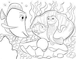 The film finding nemo tells the story of the overly protective clownfish marlin, searches for his son nemo. Online Coloring Pages Coloring Page Fish And Nemo Cartoons Coloring Pages For Kids