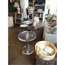 This art deco coffee table with a metal base triangulates its way to the round, faux stone tabletop, crafting a modern glam look. Acrylic Round Art Deco Style Tea Table Side Table Buy Lucite Tea Table Small Living Room Coffee Table Lovely Perspex Tea Table Product On Alibaba Com
