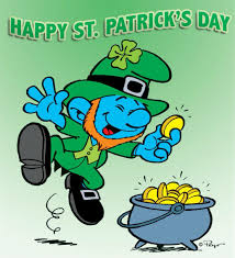 St Patrick S Day Cartoons Comics Smurfs Stoner Art