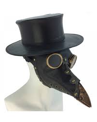 Кошерный бельгийский мастер стимпанк скульптуры. Schwarze Steampunk Pest Doktor Maske Horror Shop Com