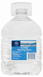 Kroger Purified Drinking Water 1 Gal Food 4 Less