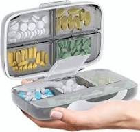 Amazon.com: Travel Pill Organizer - Airtight Medicine Case ...