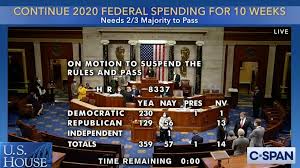 In our march 25 update, we answered the question what does the cares act mean for you and your clients. now that the act is law, here is beneficial information on the stimulus package. House Overwhelmingly Passes Bipartisan Spending Deal To Avert Government Shutdown The Washington Post