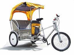 Maxpro Street Flyer - The Lightest Pedicab Rickshaw In The World Trike Bicycle Tricycle Bike Cargo Bike Kids
