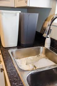 simple under kitchen sink organization