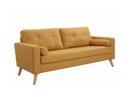 Ethnicraft sofa n101 samt gelb blau sofa samt sofa und. 3 Sitzer Sofa Tatum Stoff Mit Wolle Optik Gelb Jetzt Gunstig Und Bequem Online Kaufen