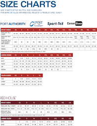 Size Charts