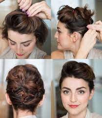 fast hairstyles for five minutes 2018 2019 photo ideas of a simple hairstyle all lady s here easy hairstyles short hair styles easy fast hairstyles