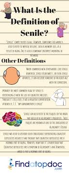 Dementia manifests as a set of related symptoms, which usually surface when the brain is damaged by injury or disease. What Does Senile Mean Definition Symptoms And Treatment
