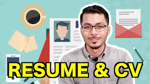 Resume Cv Youtube
