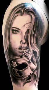 Get a pisces fish etched on your neck or arm. Tattoo Woman S Face Google Zoeken Face Tattoos For Women Face Tattoos Face Tattoo