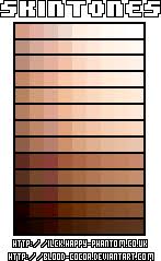 Photoshop Skin Tone Swatches Clipart Images Gallery For Free