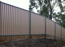 Colorbond Fencing Fence Design Backyard Fences Backyard Privacy