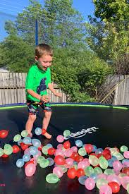 Making The Jumping Cooler In 2020 Kids Yard Kids Trampoline Trampoline