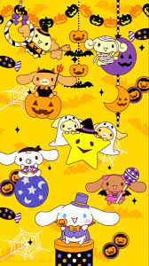 Cinnamoroll Halloween Wallpaper Hello Kitty Art Sanrio Wallpaper Kawaii Background