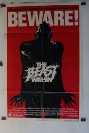 THE BEAST WITHIN (1982) 70x100 ORIGINAL MOVIE POSTER HARVEY BERNHARD