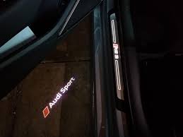 Instead the whole thing lit up like in your picture, so i didn't end up using it. Absolutely Love The Illuminated Door Sills And Puddle Lights On My New Rs3 Audi