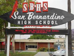 San Bernardino High School My Alma Mater San Bernardino San Bernardino County San Bernardino California