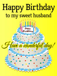Happy Birthday Wishes For My Lovely Husband To My Sweet Husband Happy Birthday Card Birthday Greeting Cards By Davia Happy Birthday Wishes Song Happy Birthday Wishes Cards Husband Birthday Card