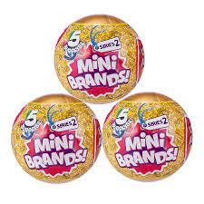 Check spelling or type a new query. Buy 5 Surprise Mini Brands Mystery Capsule Real Miniature Brands Collectible Toy By Zuru 3 Pack Online In Turkey 180578278