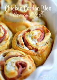 Chicken Cordon Bleu Crescent Rolls Mom On Timeout