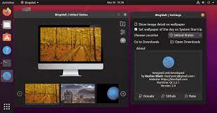 Set Bing Daily Wallpaper On Ubuntu Desktop Linux Automatically