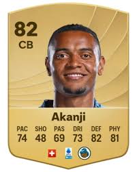 Ratingurile jucătorului Manuel Akanji EA SPORTS FC™ 26 –