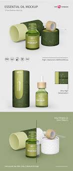 Free Psd Essential Oil Mockup Template Free Psd Templates Cosmetic Labels Design Essential Oils Essential Oil Labels
