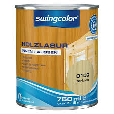 Gerade im außenbereich müssen anstrichstoffe für holz hohe erwartungen erfüllen. Swingcolor Holzlasur Farblos 750 Ml Seidenmatt Bauhaus