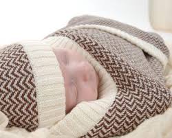 Shop receiving blankets, swaddling cloths & more blankets for babies. Brown Herringbone Baby Blanket And Hat