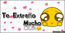 Te extraño mucho is a phrase which is often translated as i miss you a lot, and mi amor is a phrase which is often translated as my love. Te Extrano Mucho Mi Amor Gif Teextraomiamor Hearts Love Discover Share Gifs
